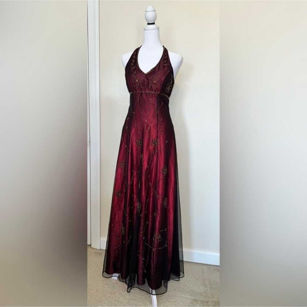 red prom dress goth romantic - image 6