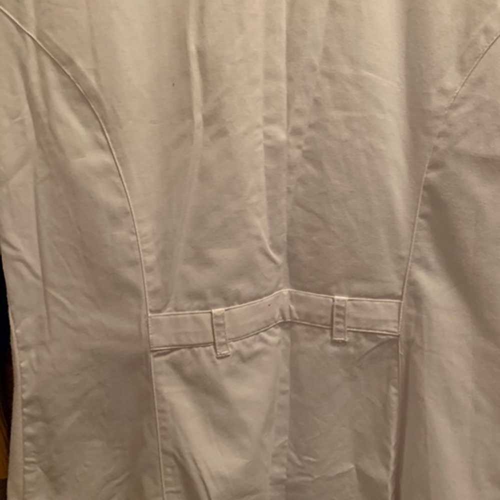 White Nurse Uniform Dress Size M - image 3