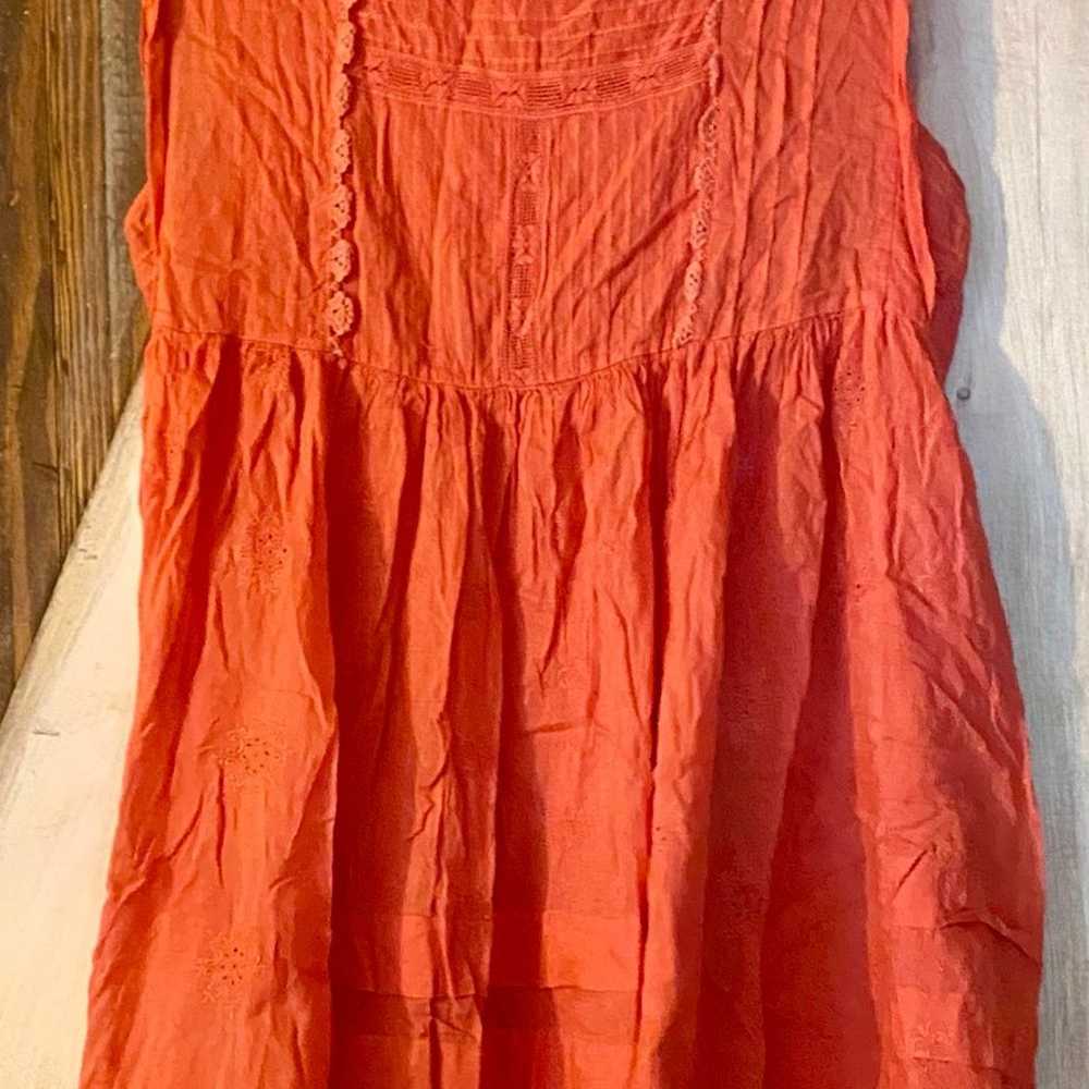 FREE PEOPLE *RARE* very detailed lightweight cott… - image 1