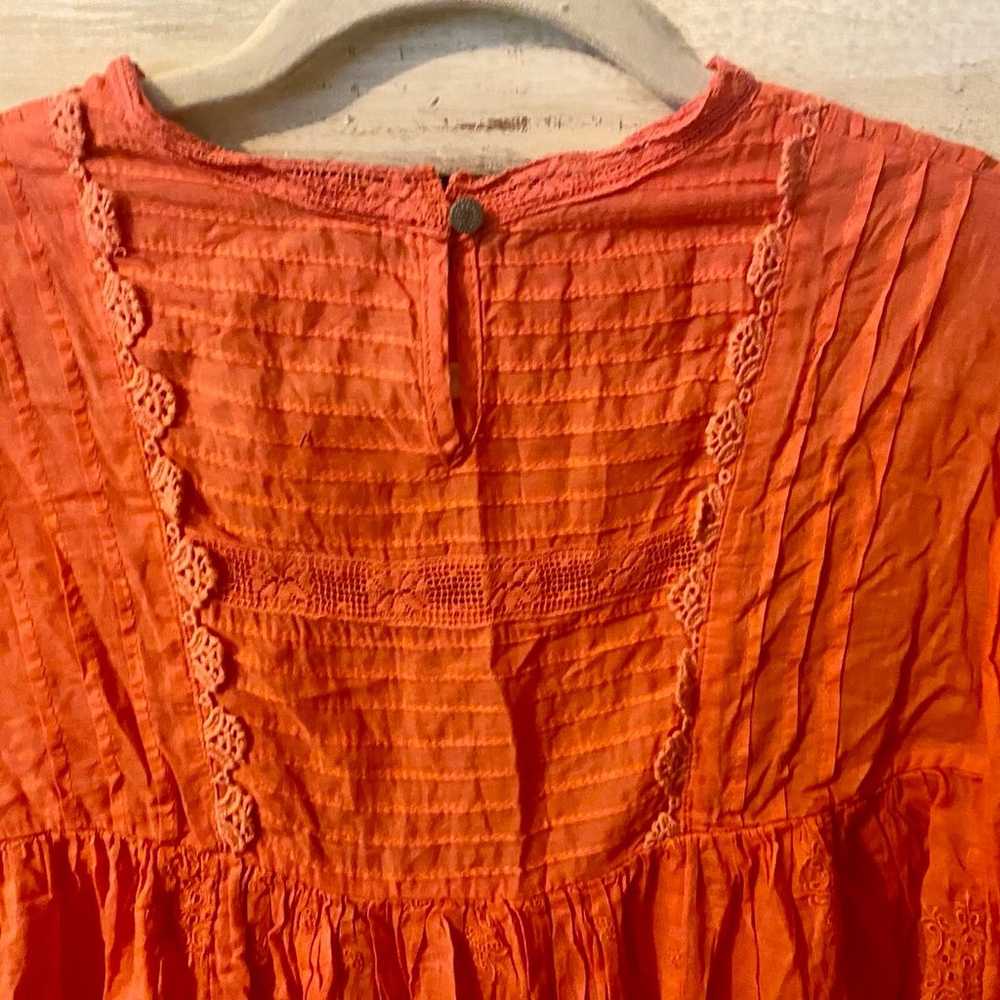 FREE PEOPLE *RARE* very detailed lightweight cott… - image 4