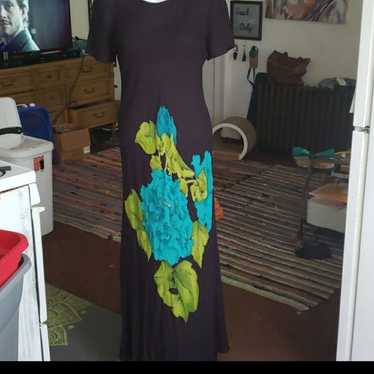 Vintage Carole Little Maxi Dress - image 1