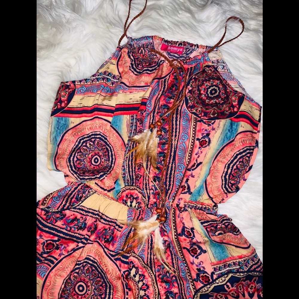 NWOT Beautiful Bohemian Cami Romper - image 2