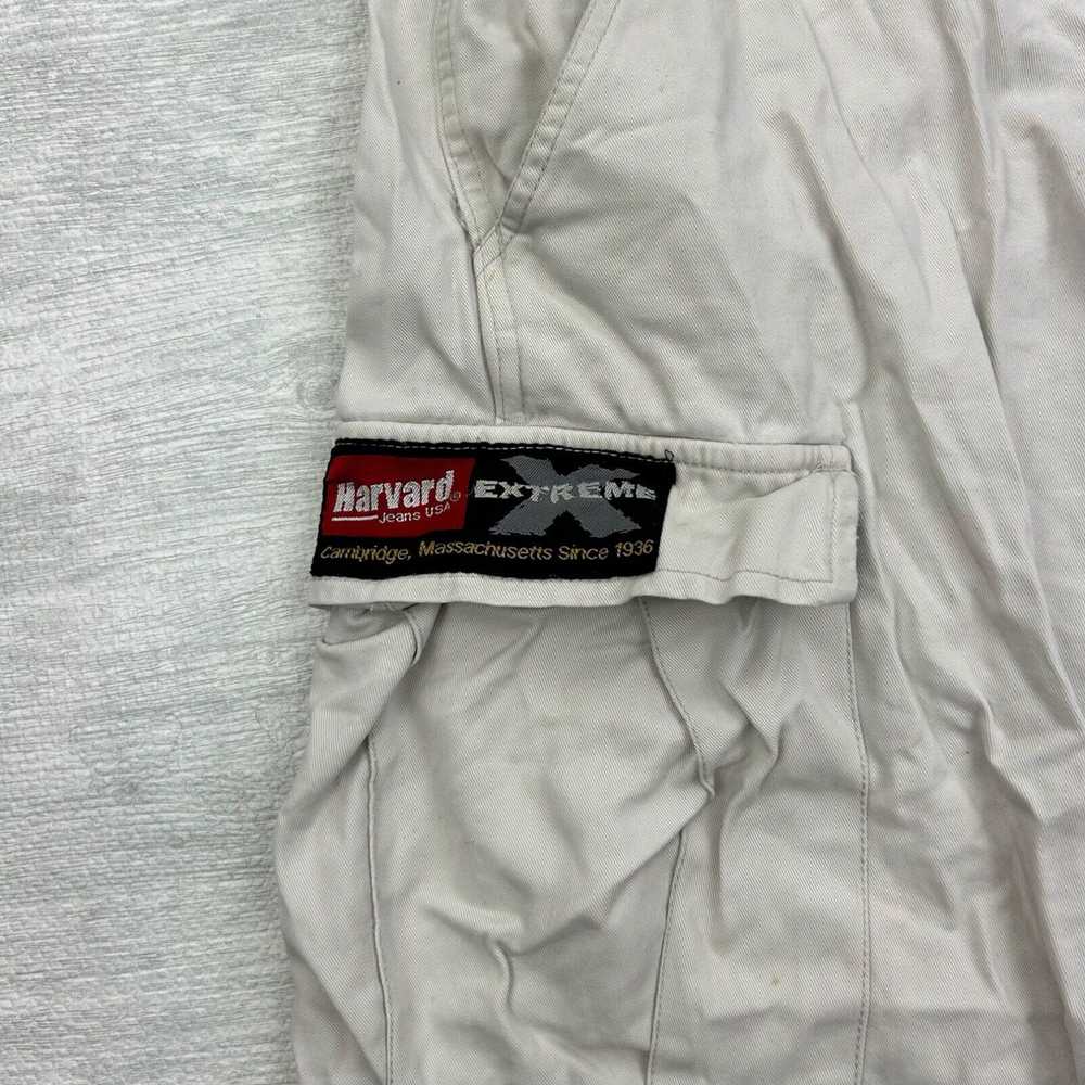 Vintage Vintage Harvard Cargo Shorts Mens XL Beig… - image 3