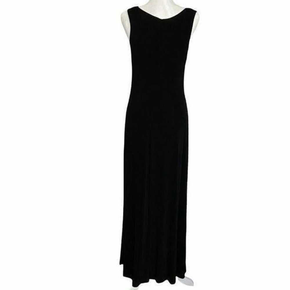 Ronni Nicole by Ouida Black Maxi Sleeveless Dress… - image 3