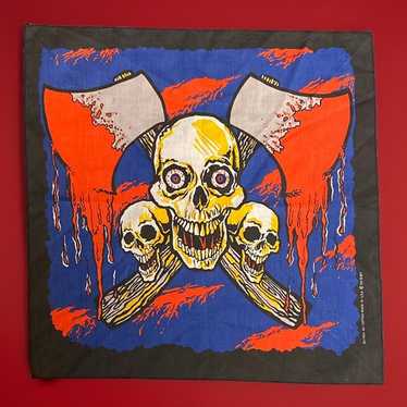 Vintage skull bandana - Gem