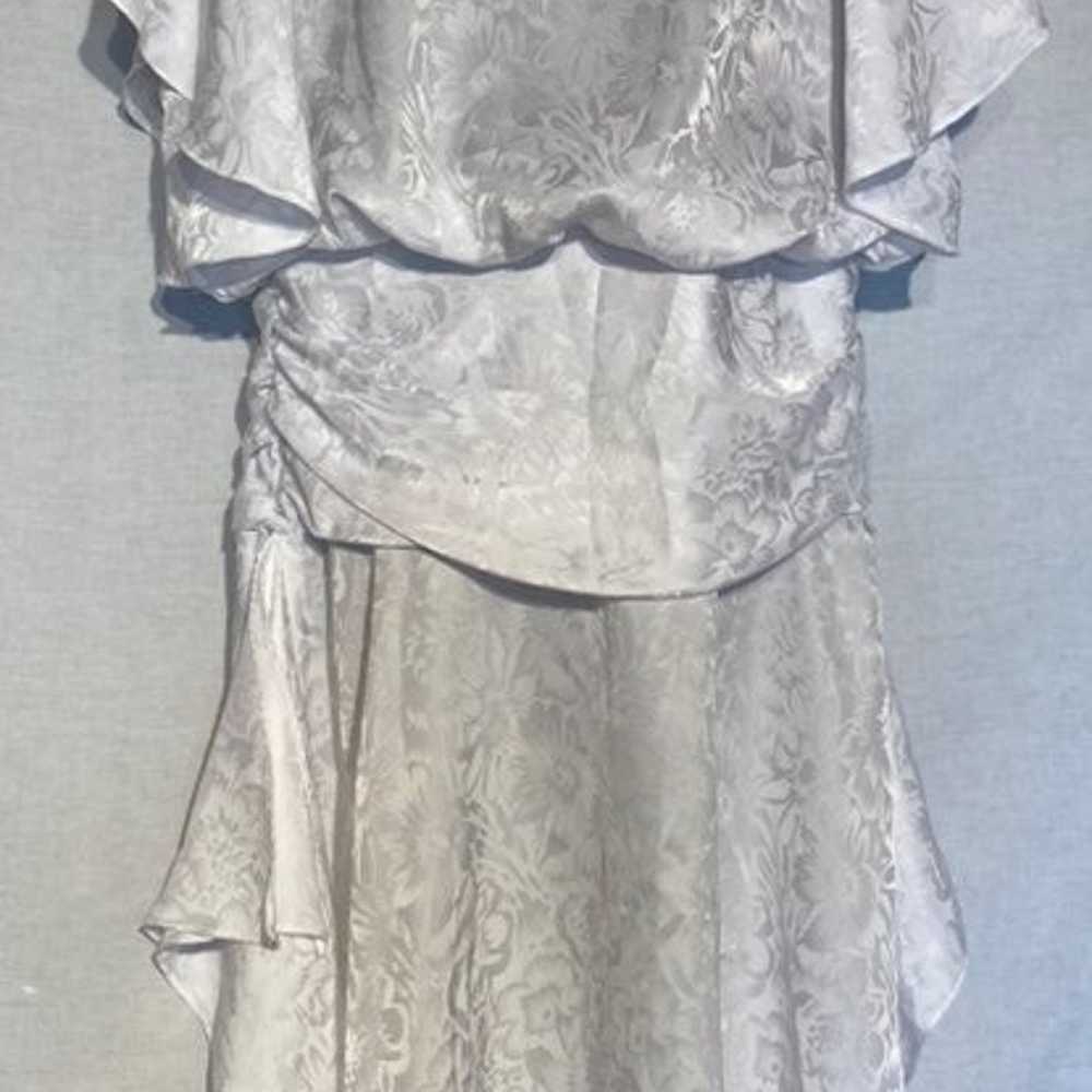 Vintage satin dress - image 3