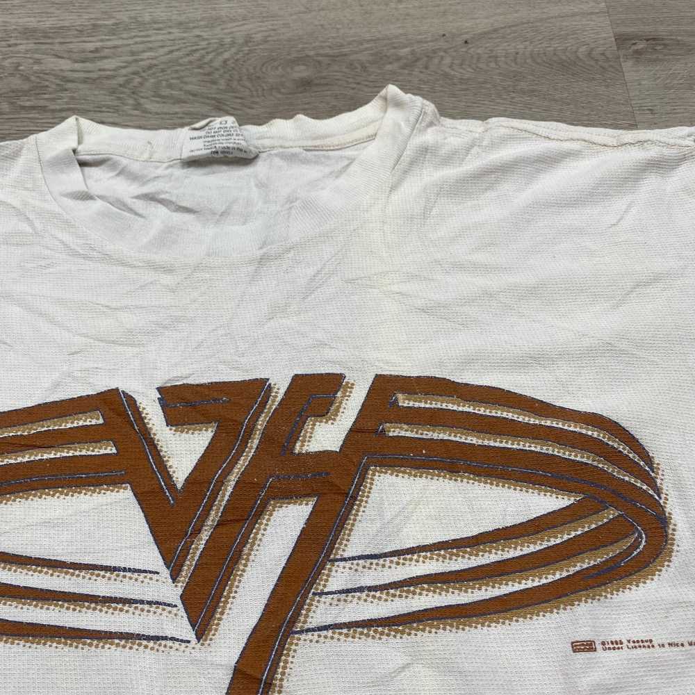 Band Tees × Vintage VTG 90s Van Halen Gold Logo K… - image 11