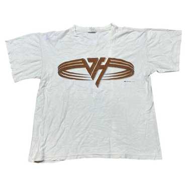 Band Tees × Vintage VTG 90s Van Halen Gold Logo K… - image 1