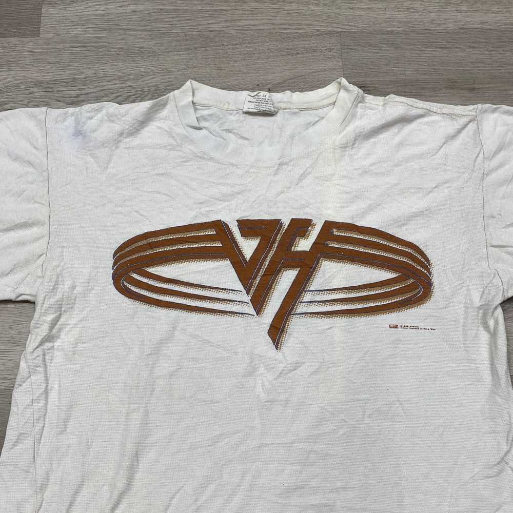 Band Tees × Vintage VTG 90s Van Halen Gold Logo K… - image 2