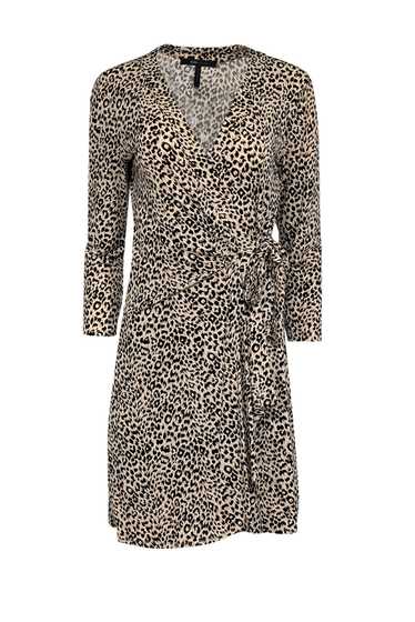 BCBG Max Azria - Beige, Tan, & Black Leopard Print