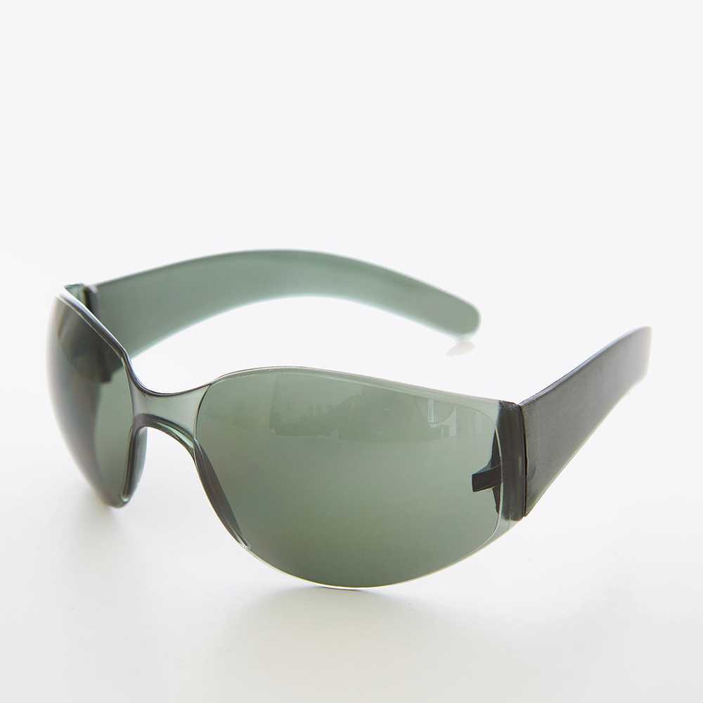 Futuristic Goggle Wrap Around Sunglasses - Blast - image 4