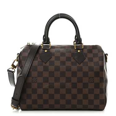 LOUIS VUITTON Damier Ebene Speedy Bandouliere 25 - image 1