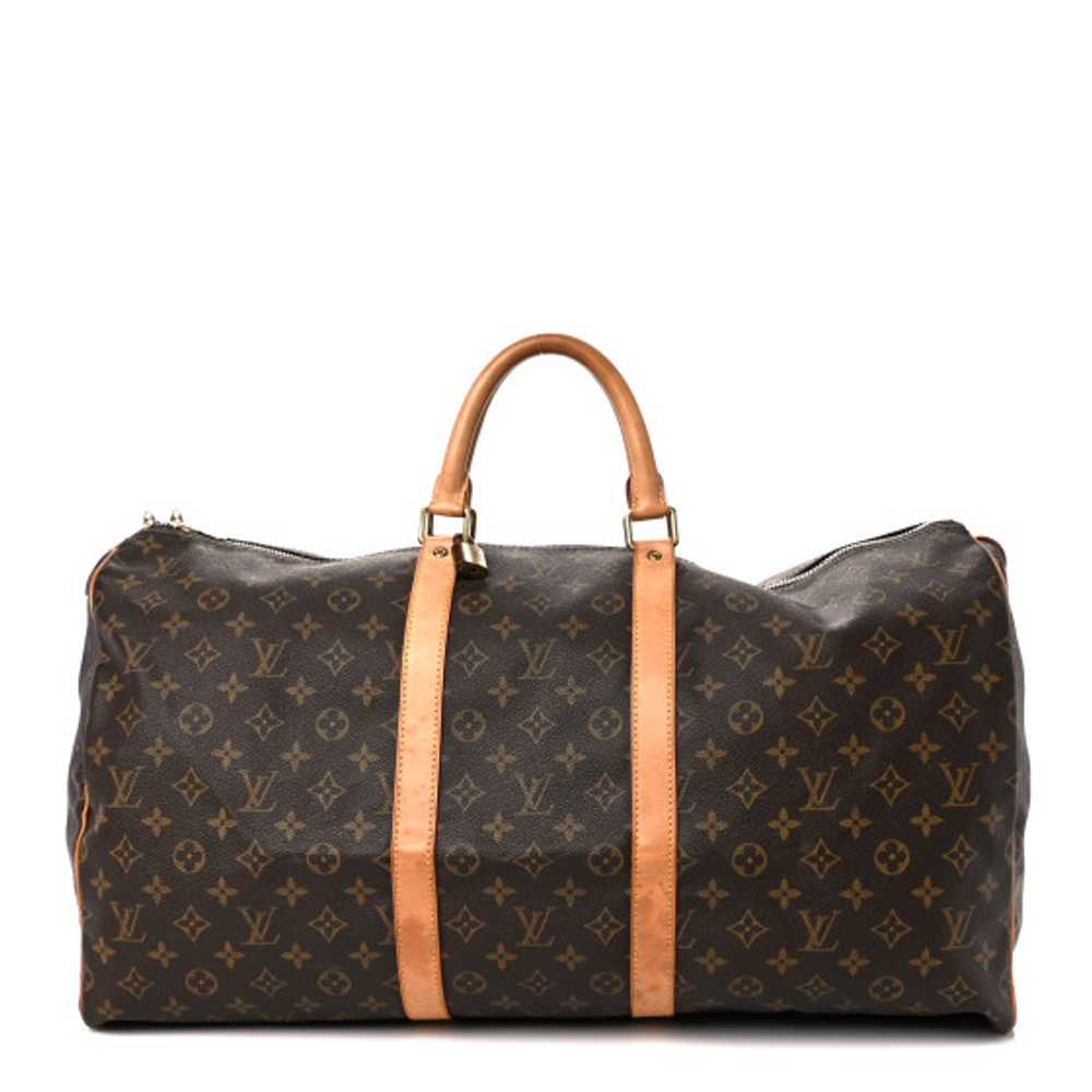 LOUIS VUITTON Monogram Keepall 55 - image 1