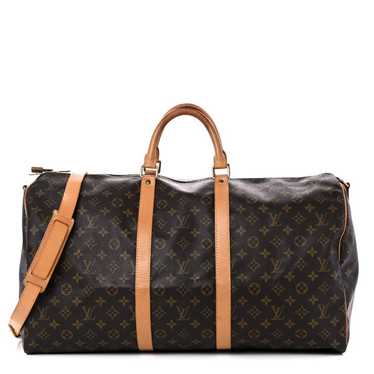 LOUIS VUITTON Monogram Keepall Bandouliere 55 - image 1