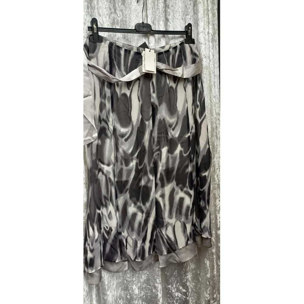 Elena Miro Silk mid-length skirt - image 2