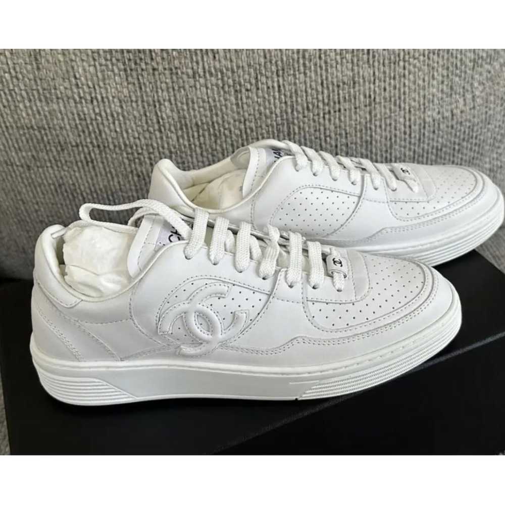 Chanel Leather trainers - image 3