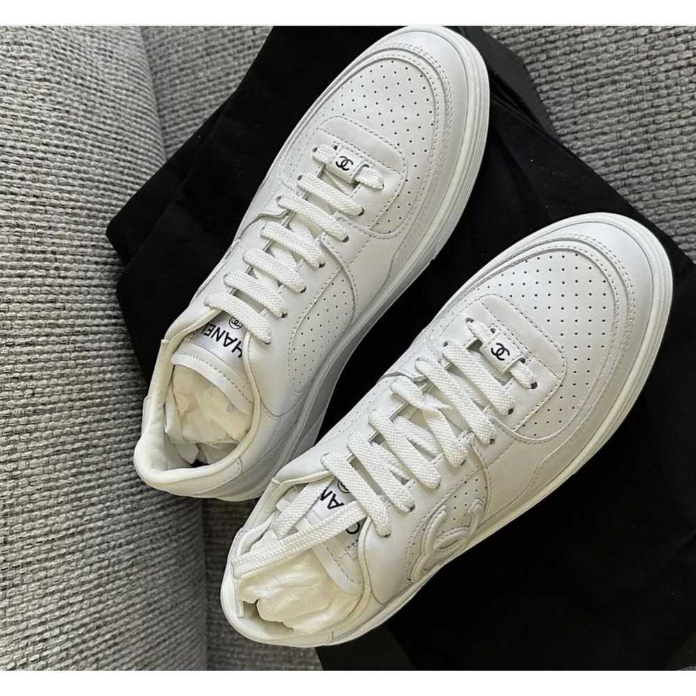 Chanel Leather trainers - image 4