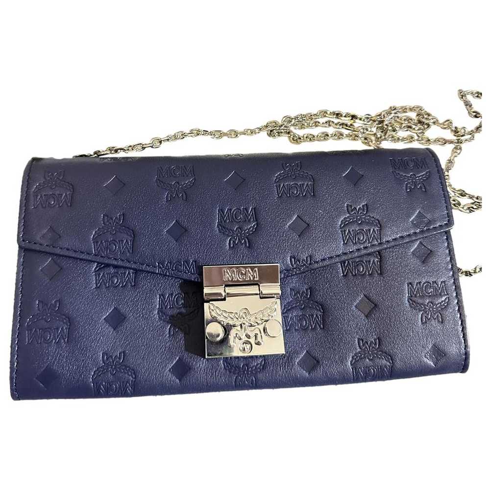 MCM Millie leather clutch bag - image 1