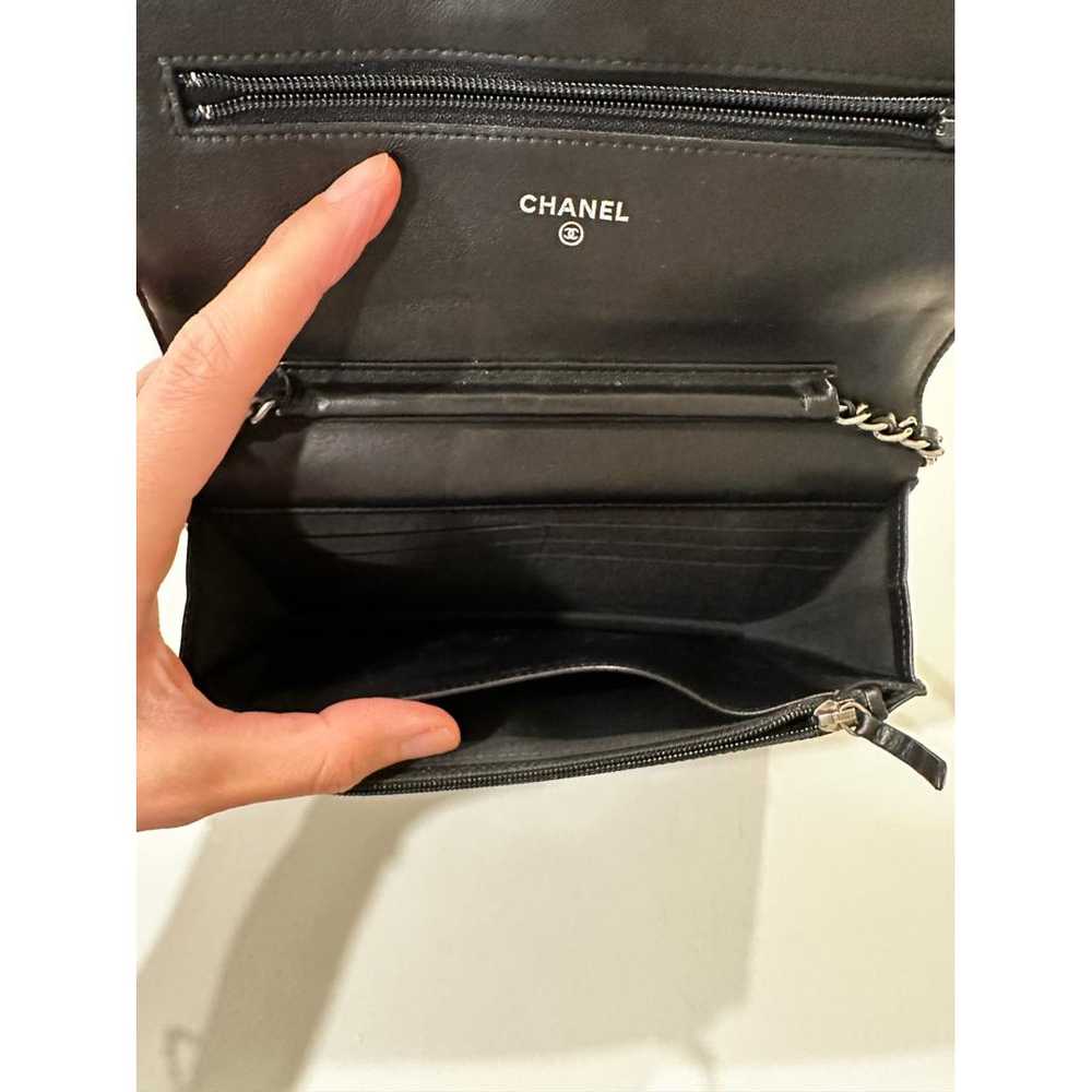 Chanel Wallet On Chain Boy leather crossbody bag - image 7