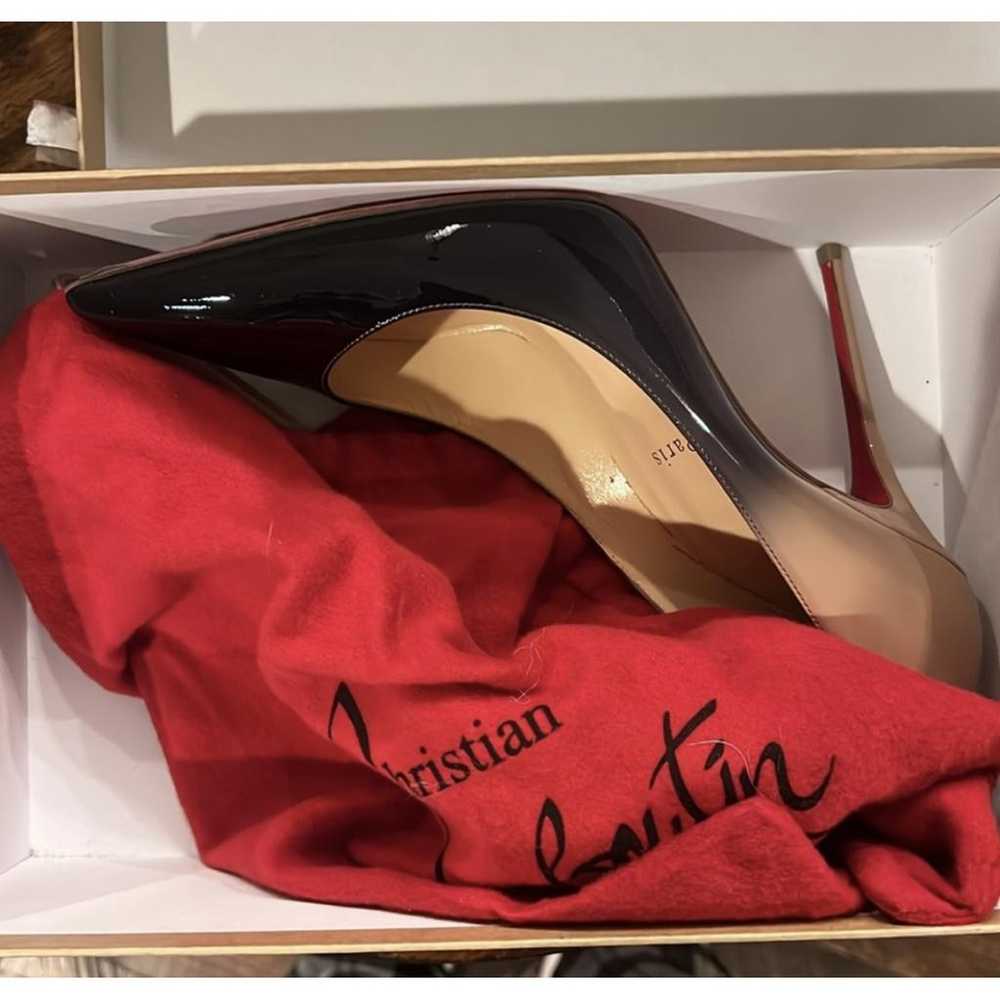 Christian Louboutin So Kate patent leather heels - image 4