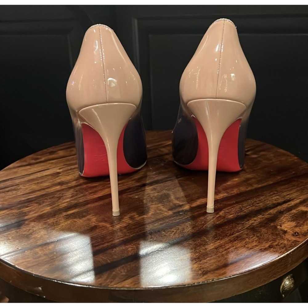 Christian Louboutin So Kate patent leather heels - image 5