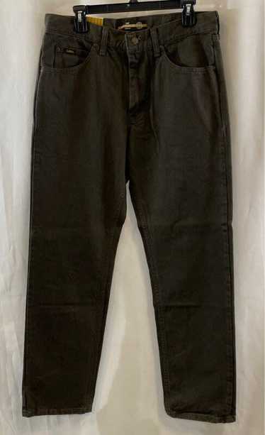 NWT Lee Mens Black Cotton Mid-Rise Regular Fit St… - image 1