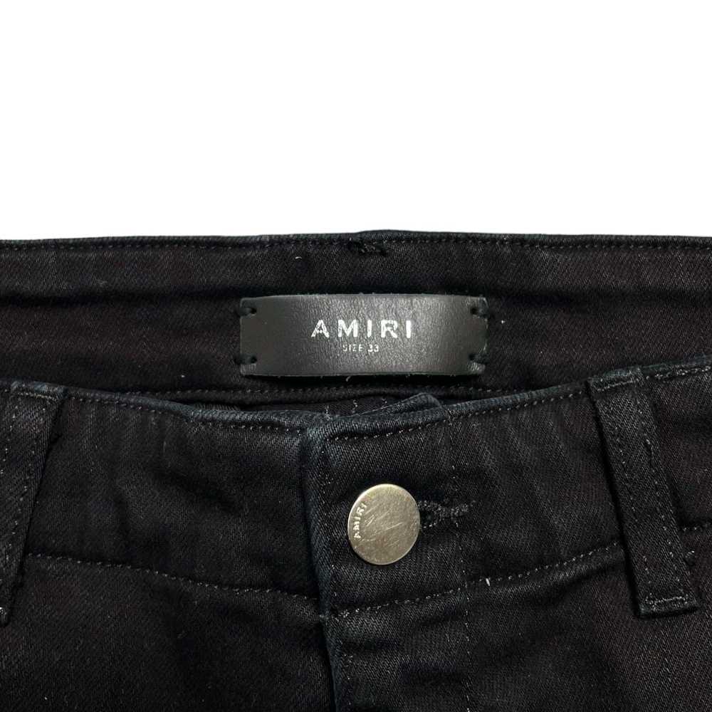 Amiri Amiri MX1 Leather Patch Classic Cargo Jeans… - image 4