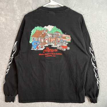 Hanes Vintage 90s The Crossroads Bar Muscle Classi