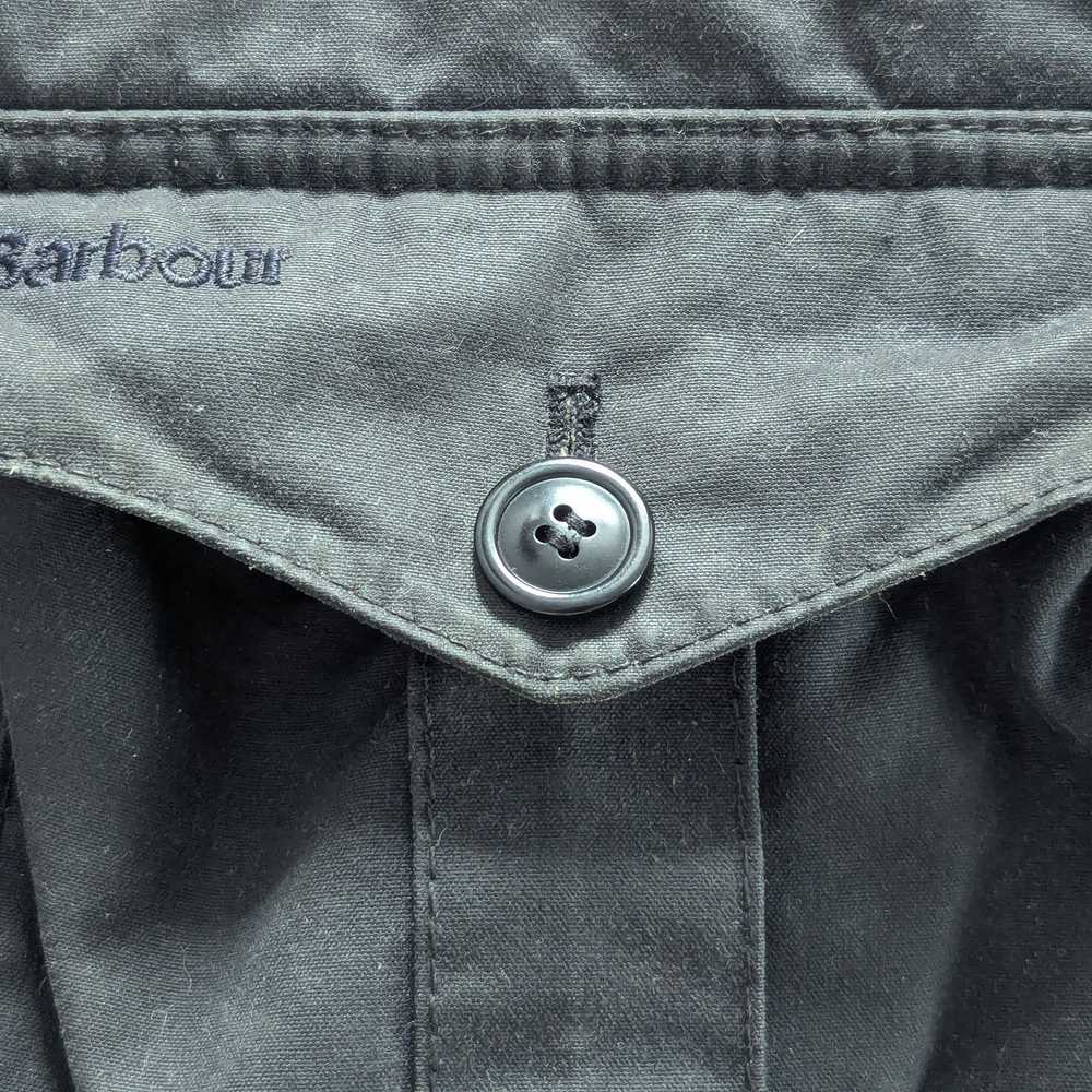 Barbour × Waxed Barbour Oakum Wax Jacket Navy Wax… - image 10