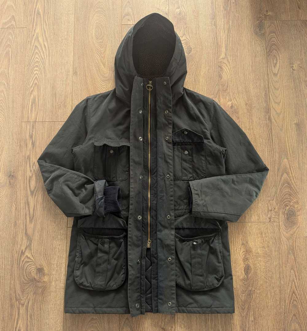 Barbour × Waxed Barbour Oakum Wax Jacket Navy Wax… - image 12