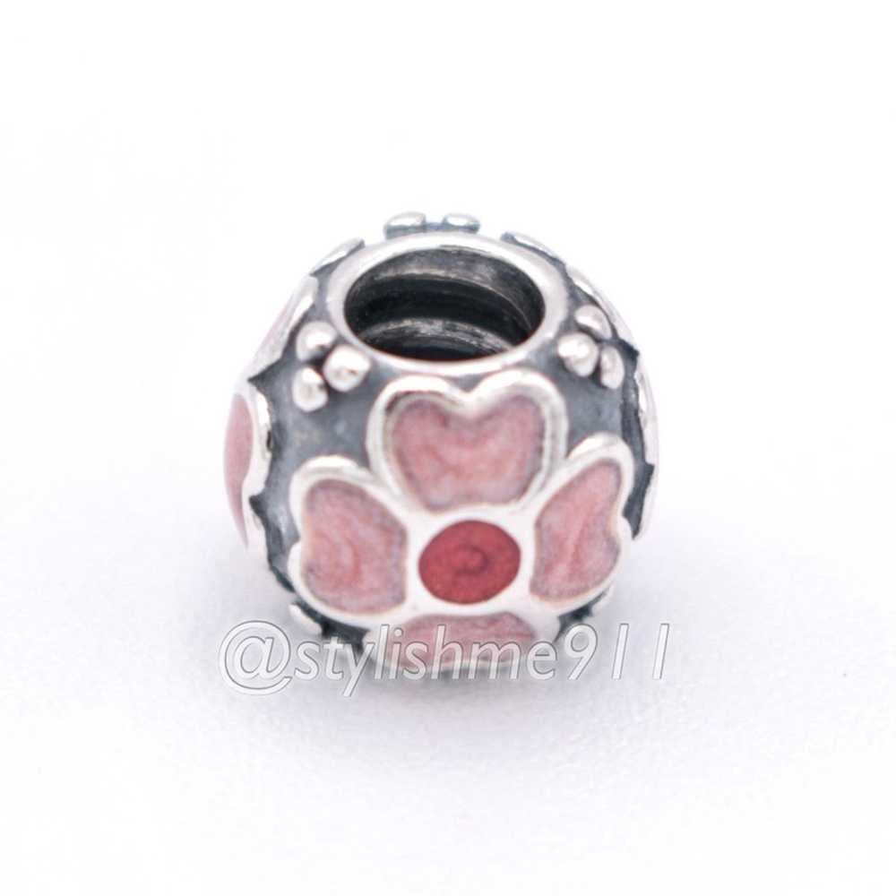 pandora Authentic PANDORA Red Daisy Charm - 79043… - image 8