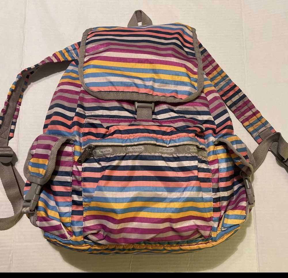 Lesportsac LeSportsac Voyager Rainbow Vintage Ret… - image 5