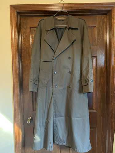 Other × Vintage gray olive trench coat