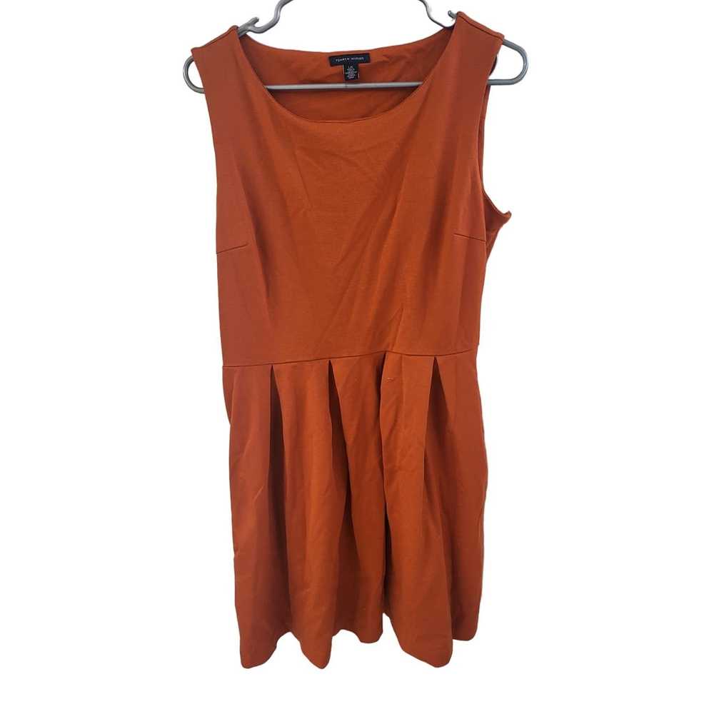 Tommy Hilfiger Tommy Hilfiger Burnt Orange Sleeve… - image 1