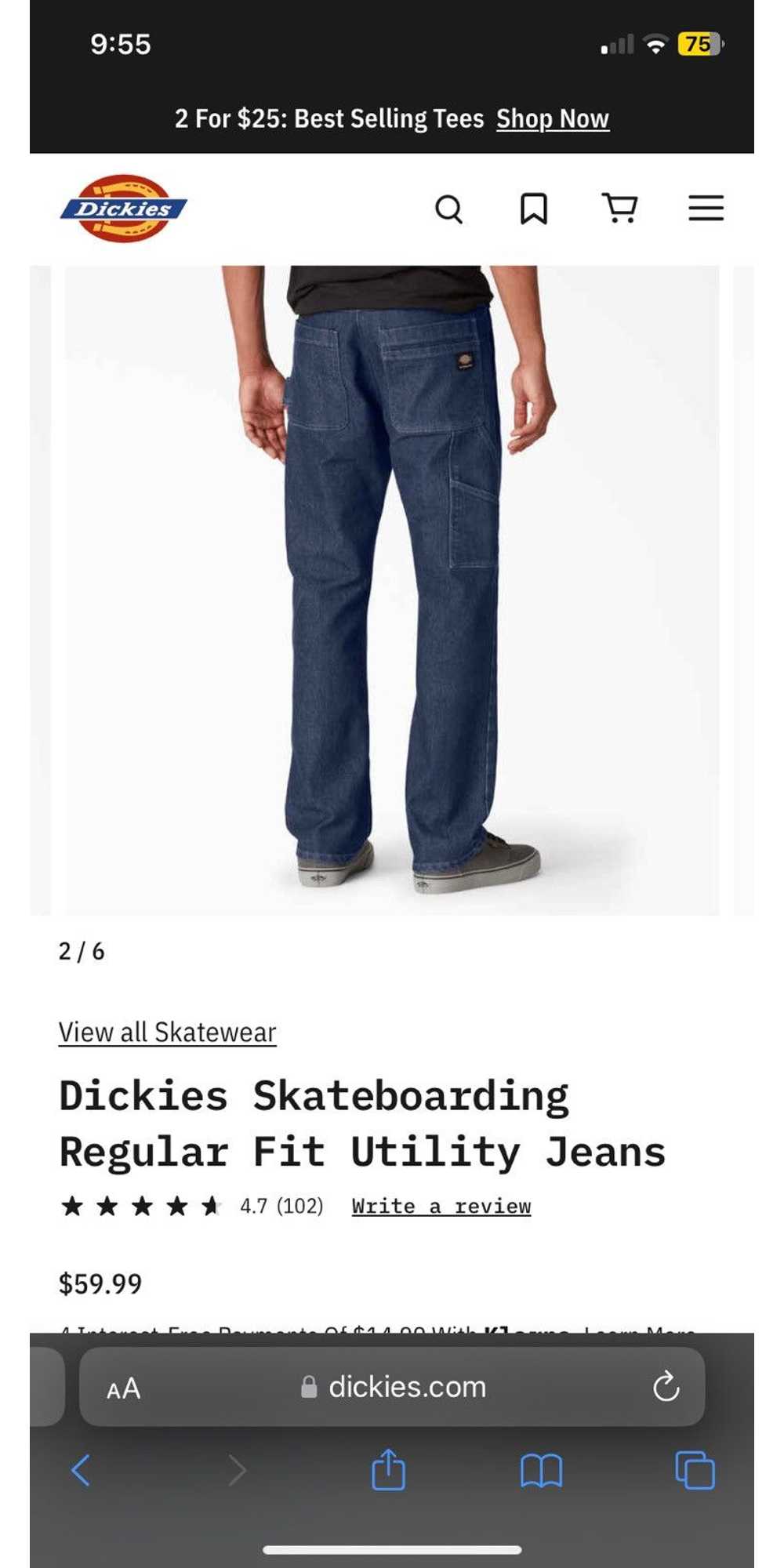 Dickies Dickies Skateboarding Jeans - image 4