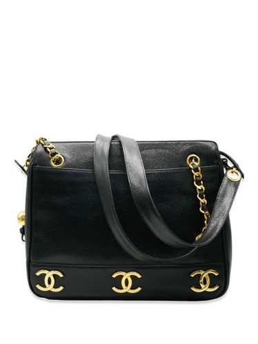 CHANEL Pre-Owned 1994-1996 Triple CC crossbody ba… - image 1