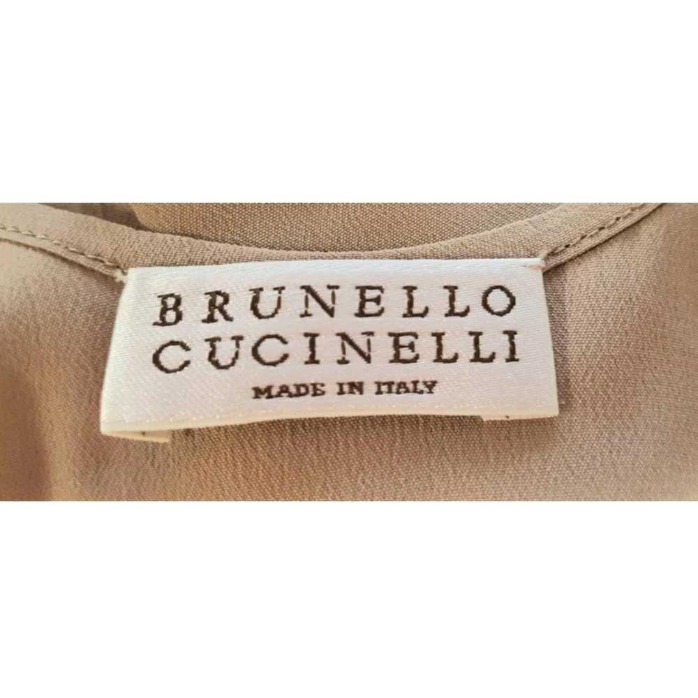 Brunello Cucinelli Silk maxi dress - image 6