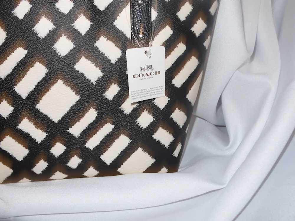 Coach Mini City Zip Tote in Wild Plaid Print - image 12