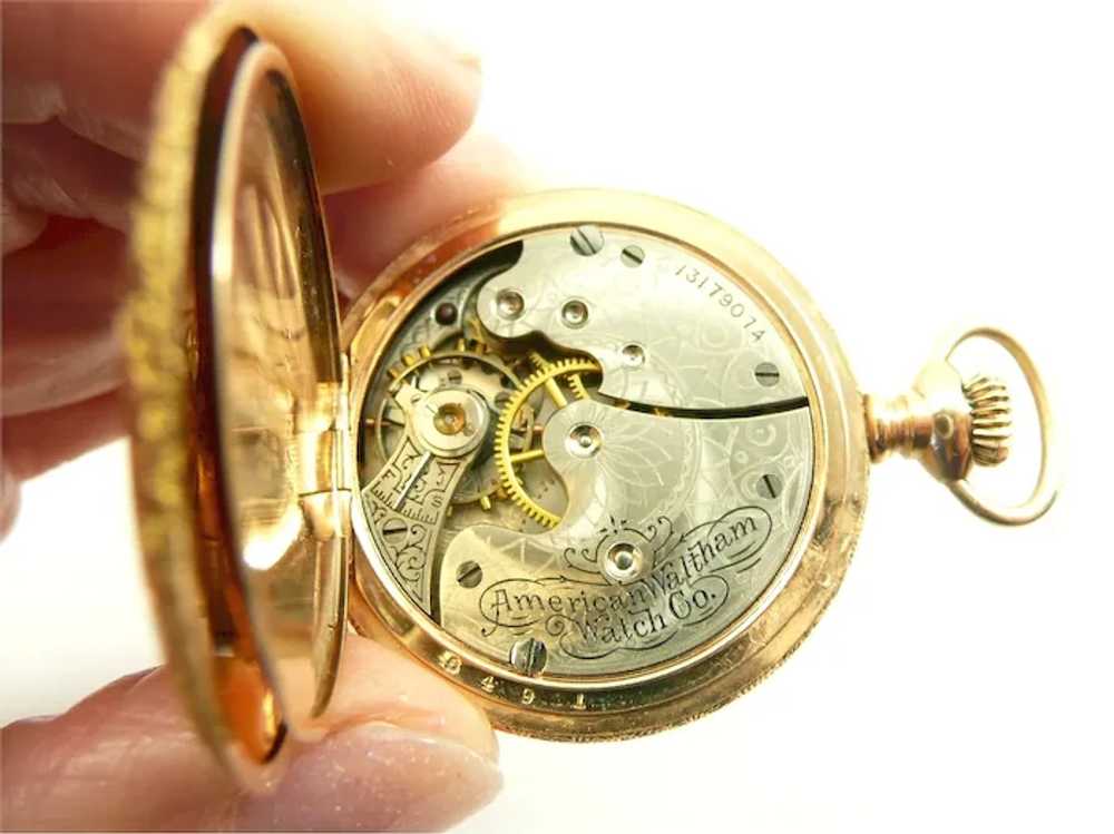 Model 1891 Boxed Waltham Ladies #0s Pocket Watch … - image 4