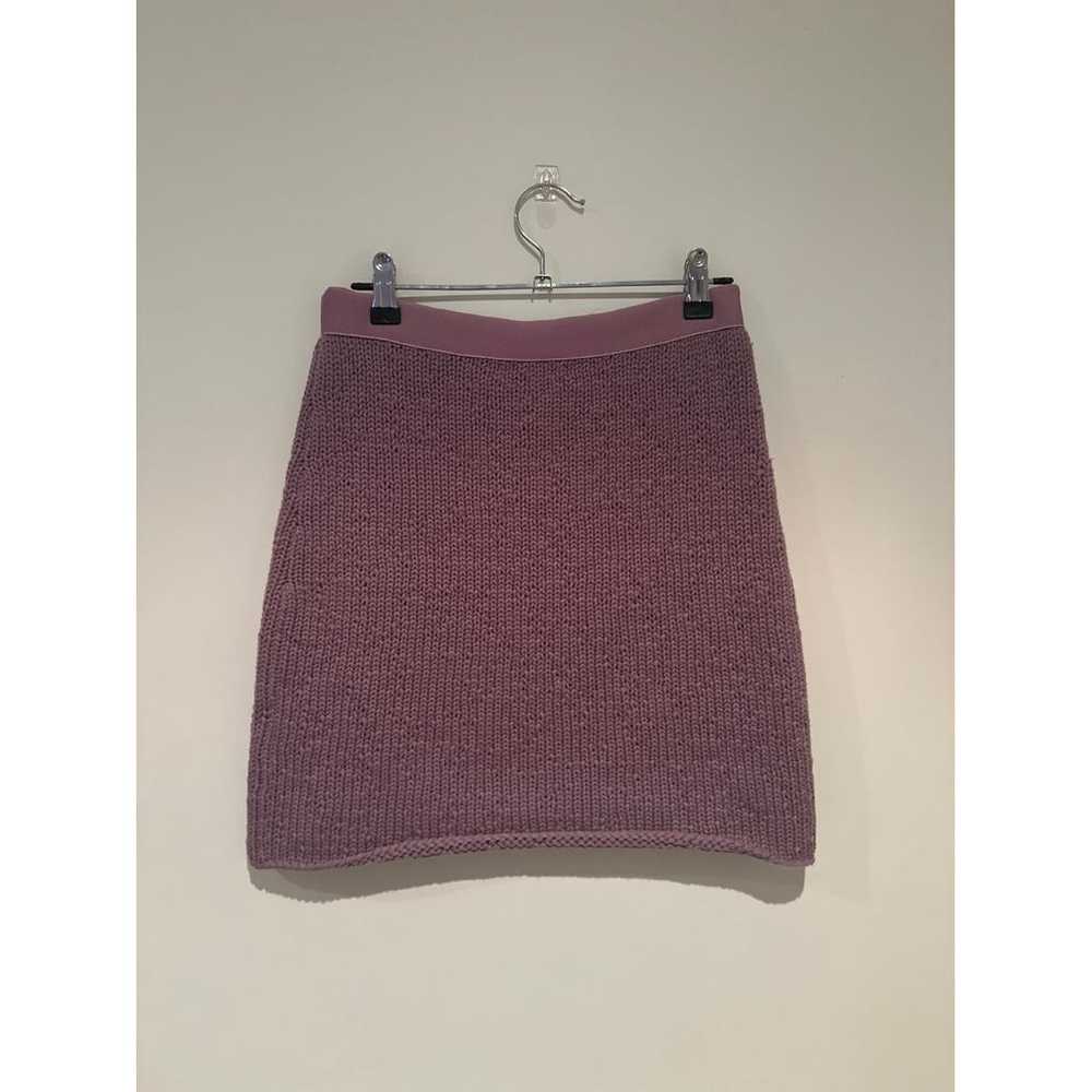 Bottega Veneta Wool mini skirt - image 3