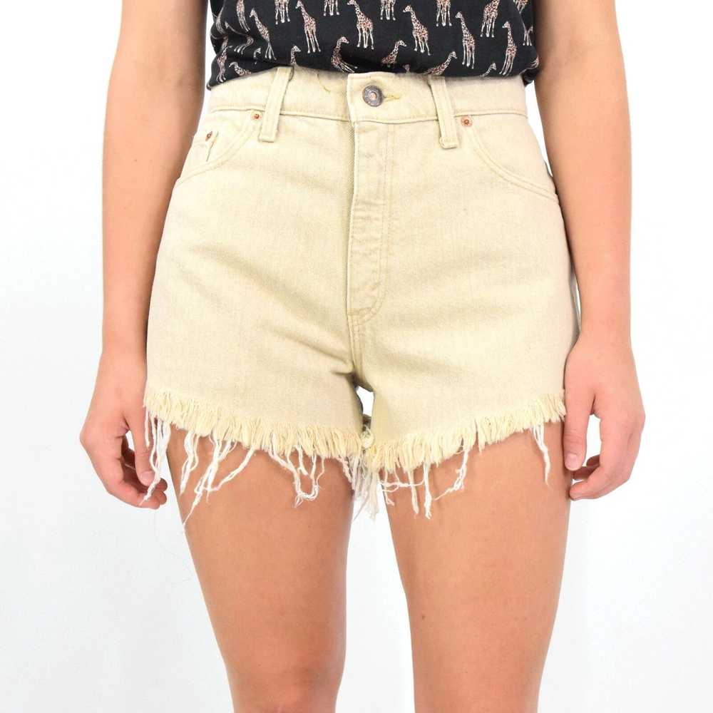 Levi's Vintage Womens Levis 550 High Waist Shorts… - image 3