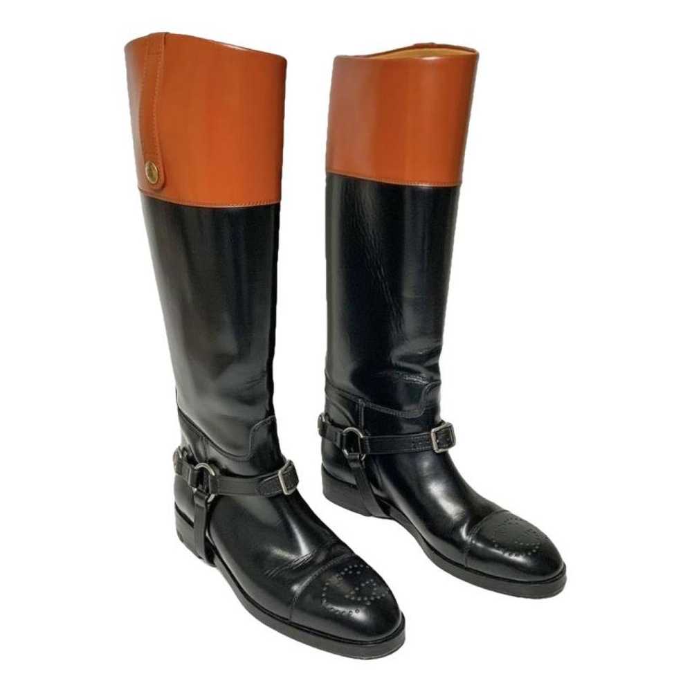 Gucci Leather riding boots - image 1