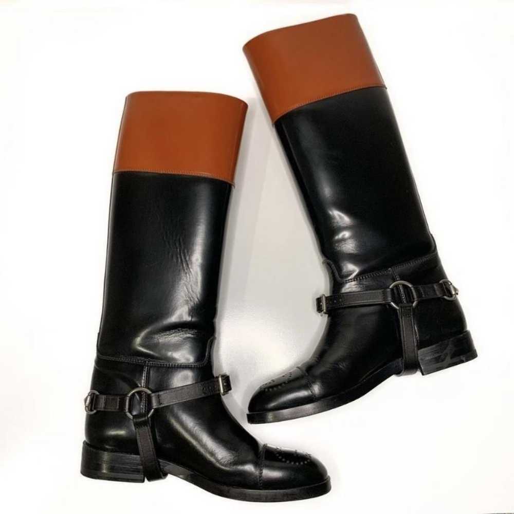 Gucci Leather riding boots - image 5