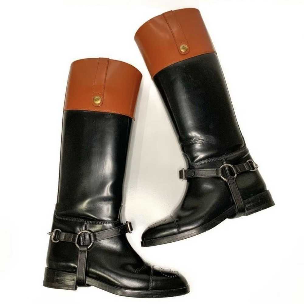 Gucci Leather riding boots - image 6