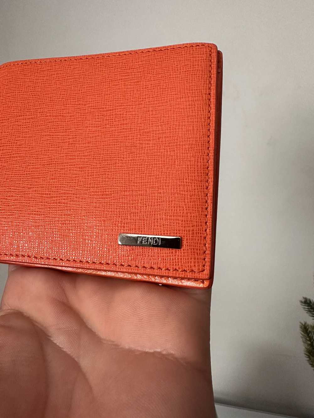 Fendi Orange Wallet - image 2