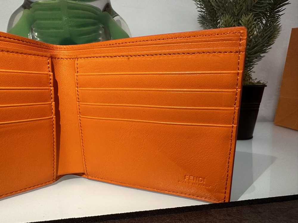 Fendi Orange Wallet - image 5