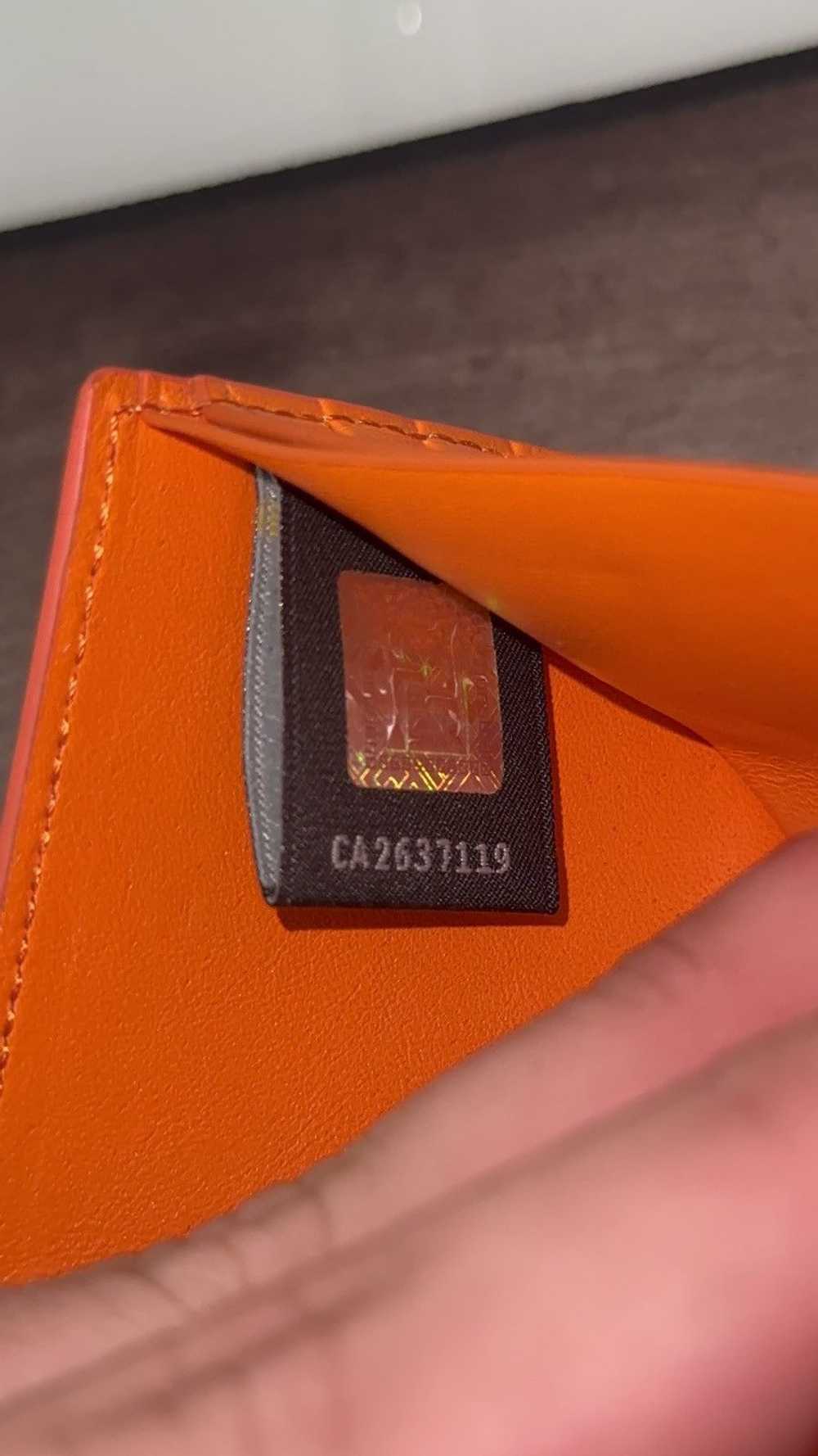 Fendi Orange Wallet - image 8