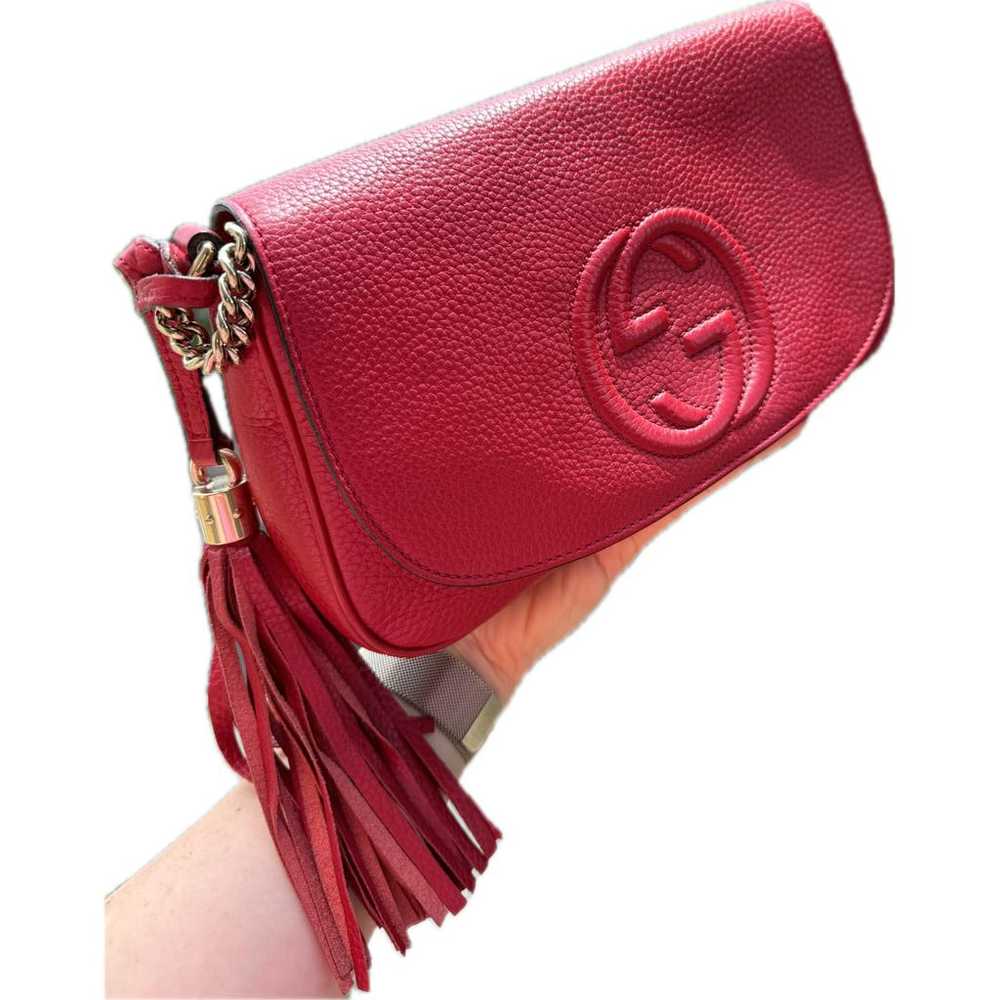 Gucci Soho Long Flap leather crossbody bag - image 2