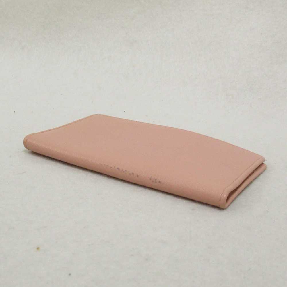 Chanel CHANEL Card Case Pink leather - image 4