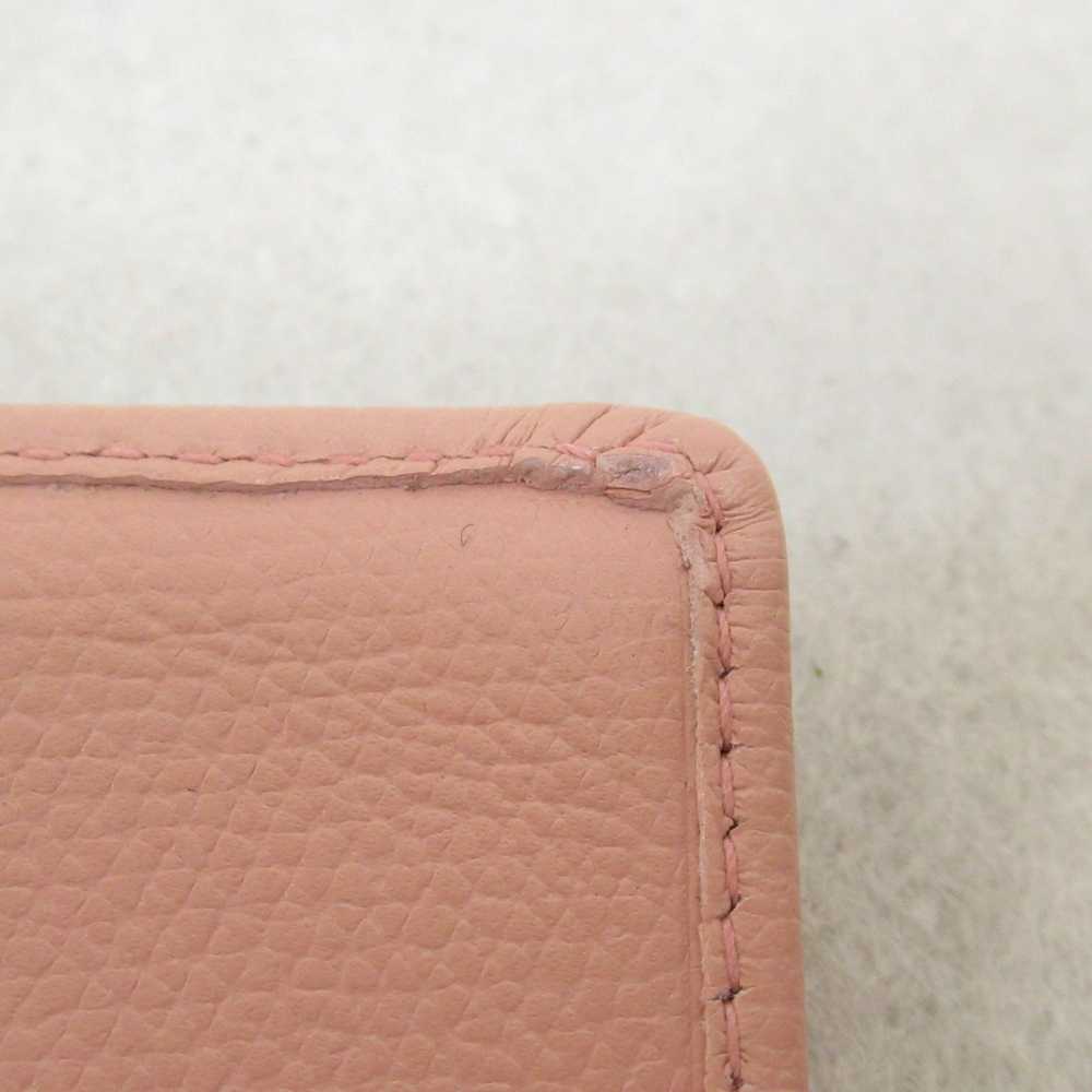 Chanel CHANEL Card Case Pink leather - image 9